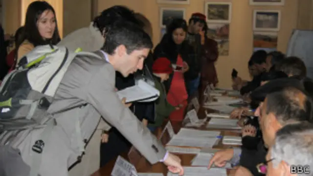 Голосование в Душанбе