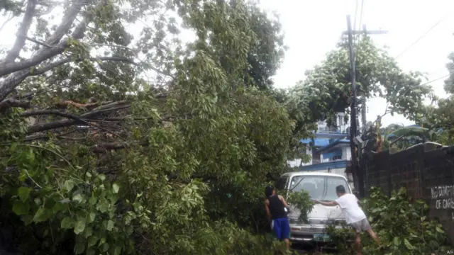 फ़िलीपींस, तूफ़ान, हेयान, तबाही