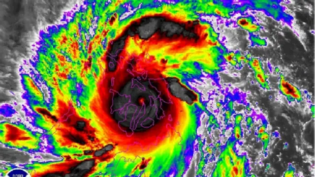 फ़िलीपींस, तूफ़ान, हेयान, तबाही
