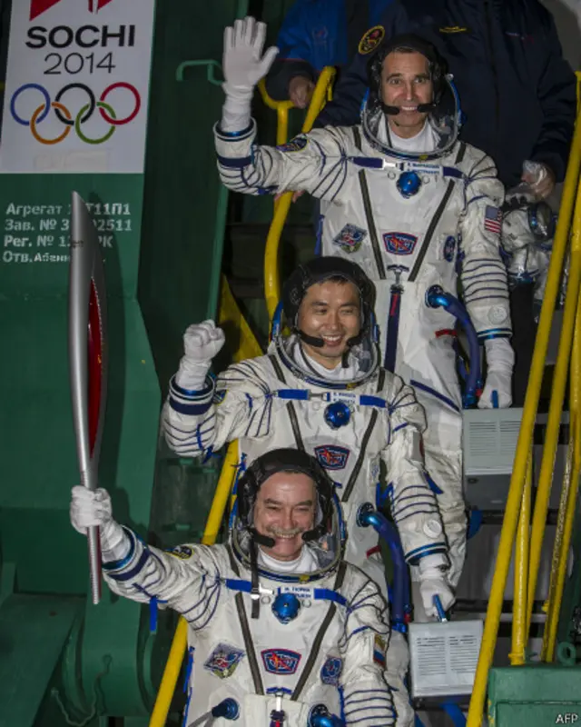 Đuốc Sochi - AFP