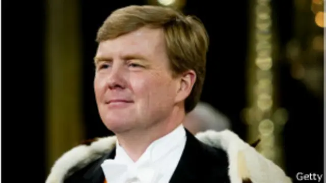 Король Нидерландов Виллем-Александр во время инаугурации 30 апреля 2013 года
