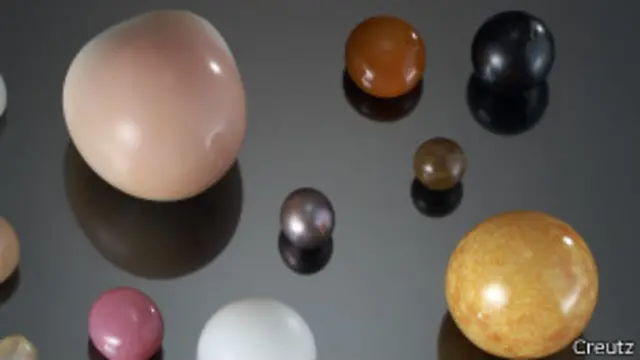 разноцветные жемчужины