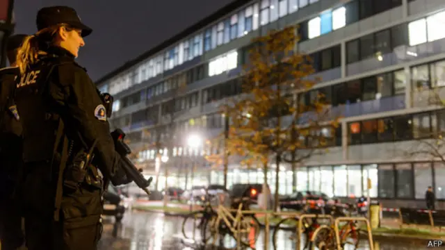 Полиция в Женеве