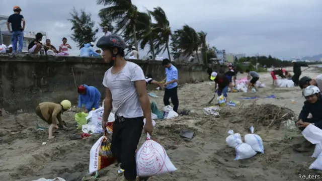 Persiapan di Da Nang