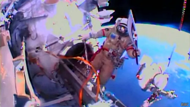 Олимпийский факел в космосе