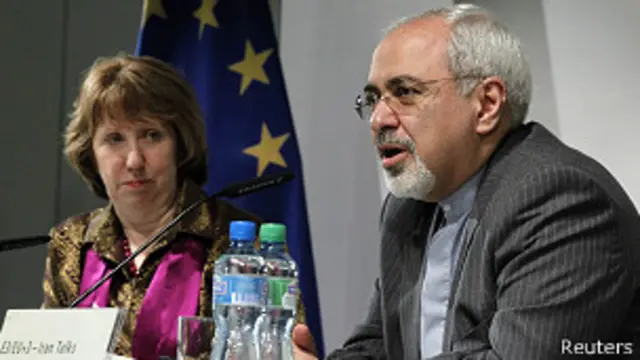 محمد جواد ظریف و کاترین اشتون