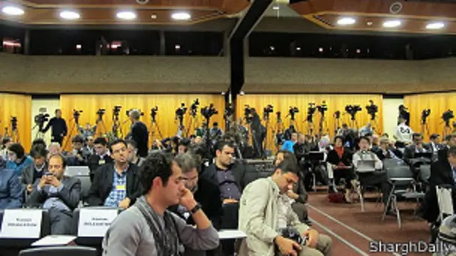 عکس روزنامه شرق از ژنو