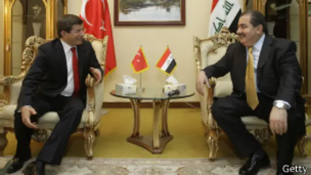 كانت العلاقات بين البلدين تشهد خلافات بشأن طريقة التعامل مع الوضع في سوريا وإقليم كردستان العراق