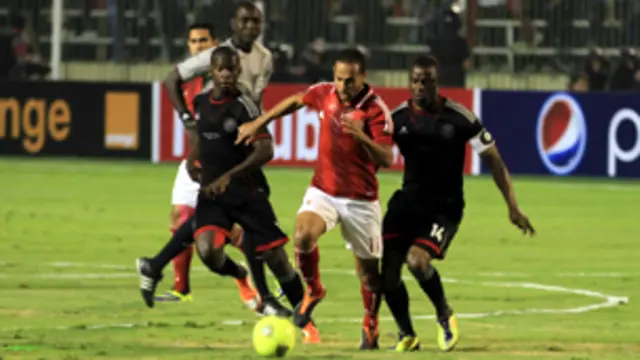 وسجل محمد ابو تريكة الهدف الاول في الدقيقة 54 وأحمد عبد الظاهر الهدف الثاني في الدقيقة 78