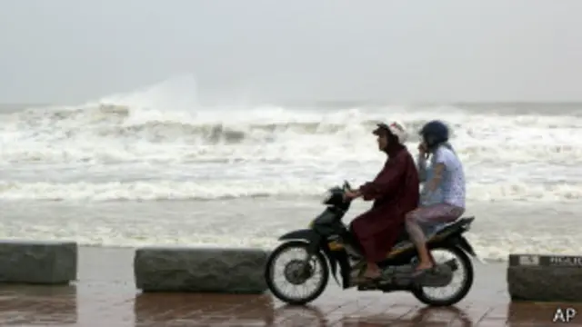 На побережье во Вьетнаме