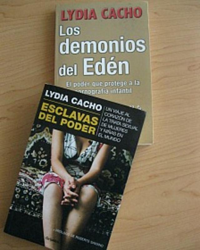 Lydia Cacho se ha especializado en el tema de trata de mujeres y pederastia.