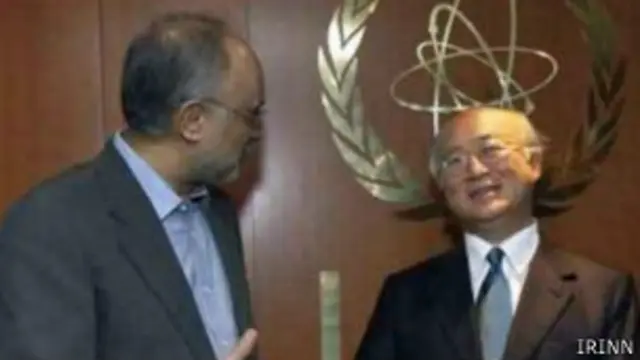 آقای آمانو شهریور ماه امسال در وین با علی اکبر صالحی ملاقات کرده بود