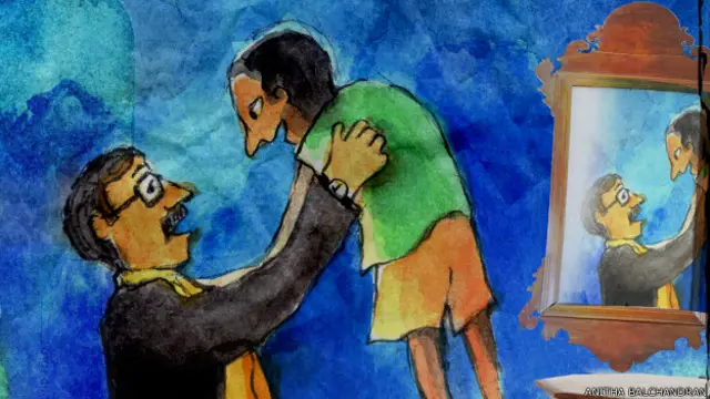 सुब्रतो बागची, अनीता बालचंद्रन का रेखांकन