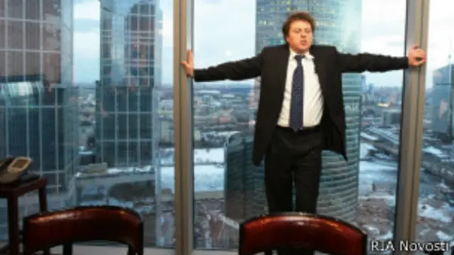 Полонский в башне "Федерация"