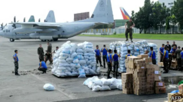 إعصار هايان يلحق أضرارا بالغة