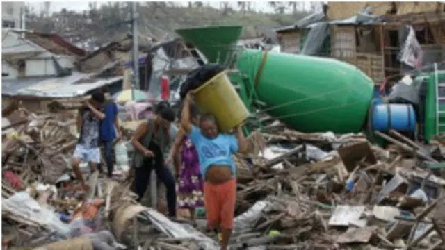 海燕重创菲律宾 损失惨重 