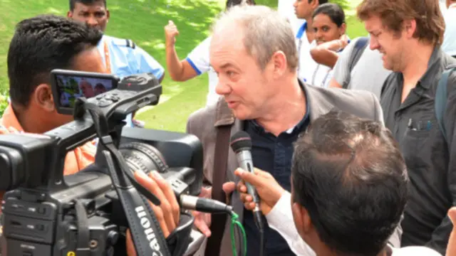 Callum Macrae in Katunayake