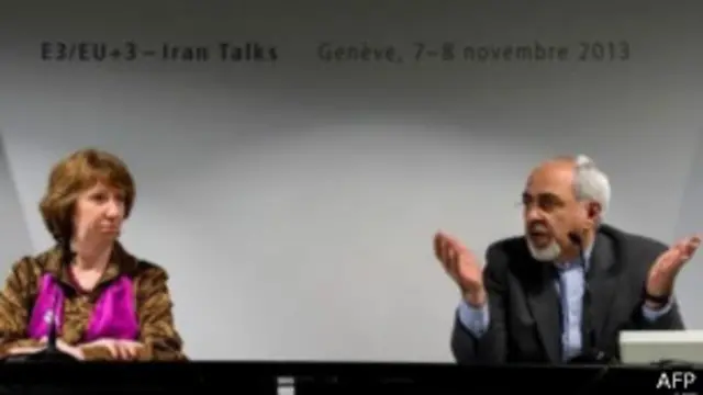 أشتون وجواد ظريف