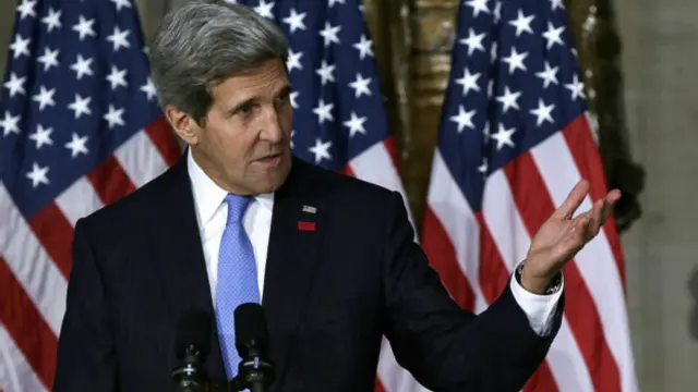 अमरीकी विदेश मंत्री जॉ़न कैरी