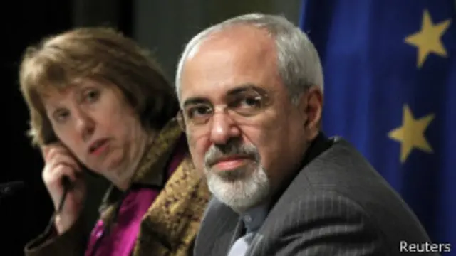 ظریف و اشتون