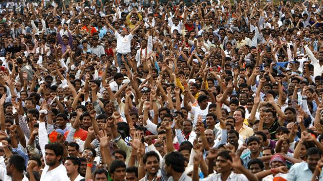 नरेंद्र मोदी की रैली का एक दृश्य. (फाइल फोटो)