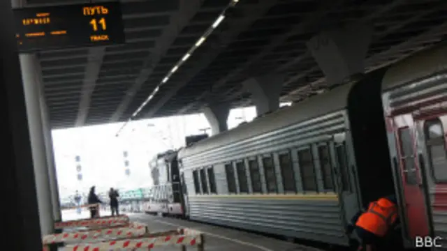 Спецвагон с активистами "Гринпис"