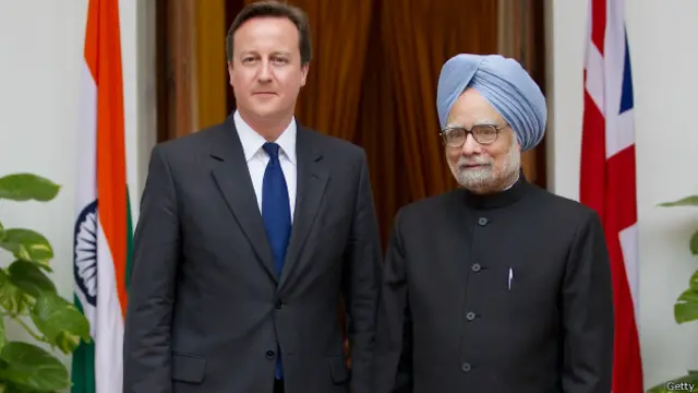 मनमोहन सिंह, डेविड कैमरन