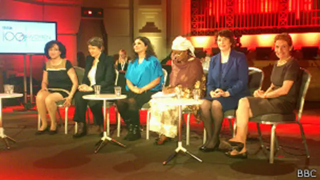 Mujeres panelistas