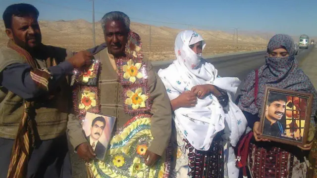 اس مارچ کی قیادت بلوچستان سے لاپتہ افراد کے رشتہ داروں کی تنظیم وائس فار مسنگ بلوچ پرسنز کے وائس چیئرمین قدیر بلوچ کر رہے ہیں