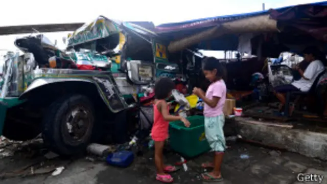 Последствия тайфуна на Филиппинах