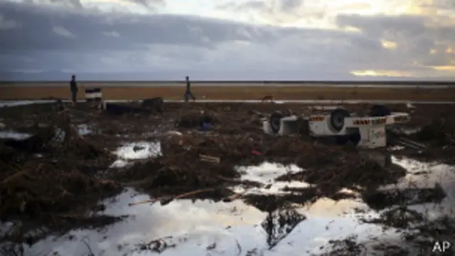 Залитые водой районы