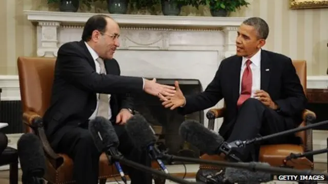 آقای مالکی در مبارزه با پیکارجویان القاعده از باراک اوباما کمک خواست