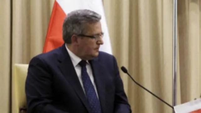 Президент Польши Бронислав Коморовский