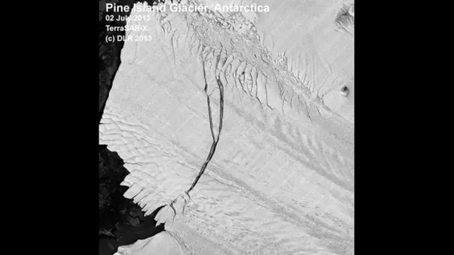 Imagen satelital tomada el 2 de julio de 2013.