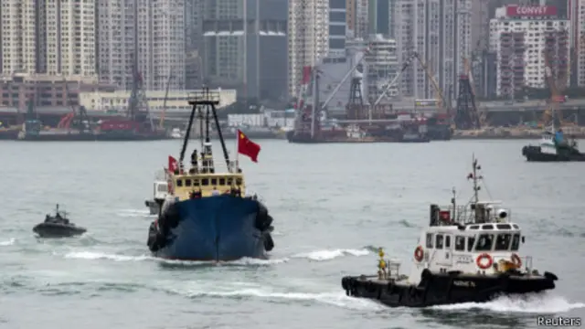 香港保钓船“启丰二号”(13/11/2013)