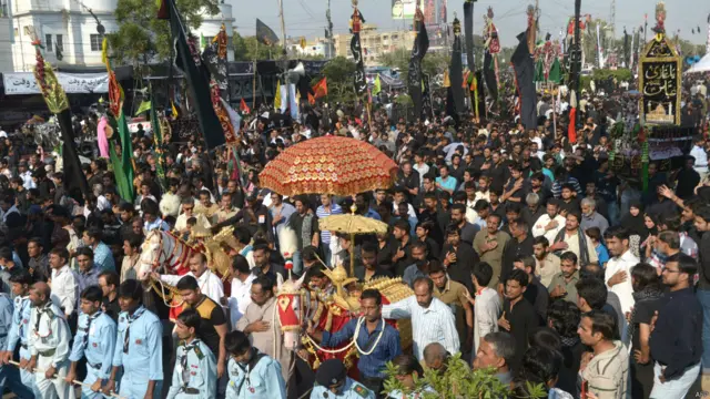 مجالس اور ماتمی جلوسوں میں سکیورٹی کا پہلا حصار سکاؤٹس کا ہوتا ہے۔