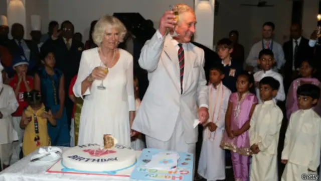 Принц Чарльз на Шри-Ланке