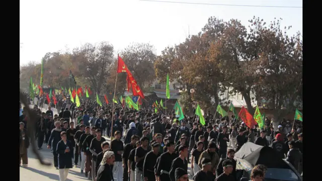 عاشورا در ولایت غزنی. عکس از رحمت الله 