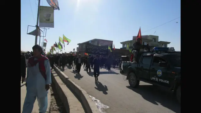عاشورا در ولایت غزنی. عکس از رحمت الله 