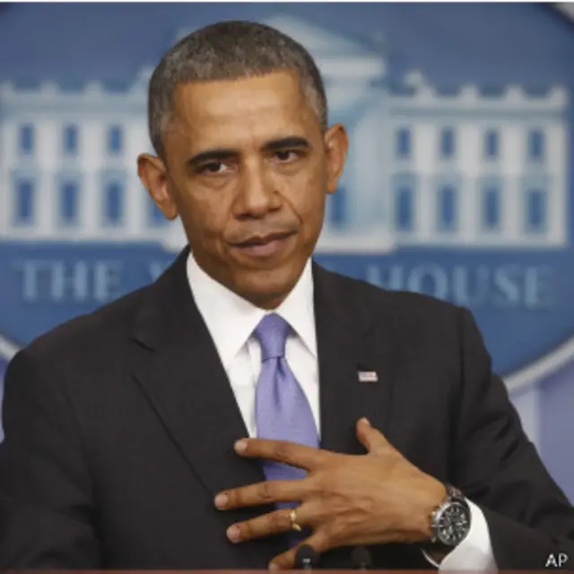 اوباما گفت که جنگ گزینه پردردسری است