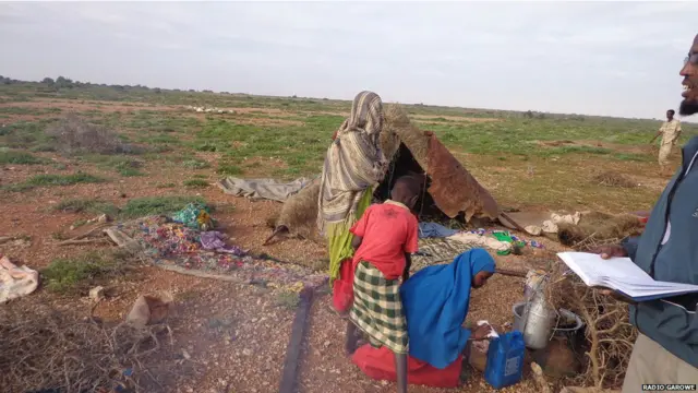 Gurigii qoyskan ayay daadaku qaadeen, dowladda Puntland ayaa dadka la gaartay gargaar