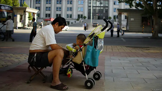 चीन में बच्चा