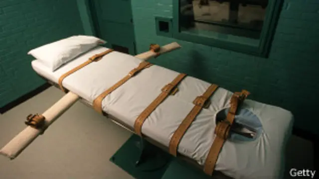 Камера в техасской тюрьме, где казнят осужденных 