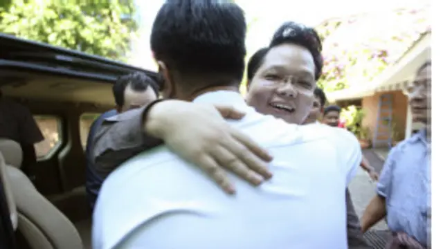 Two grandsons of dictator U Nay Win were releasedwin_ap