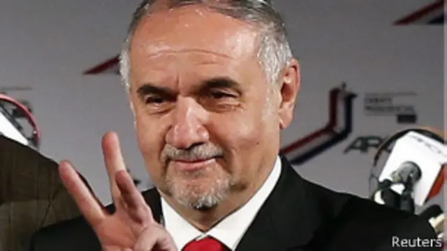 Candidato chileano Ricardo Israel