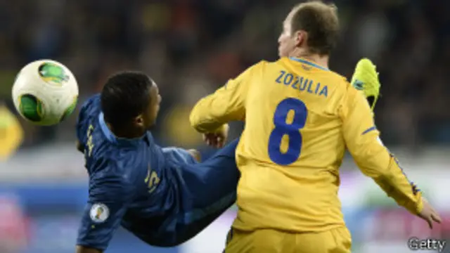 Украина-Франция футбол