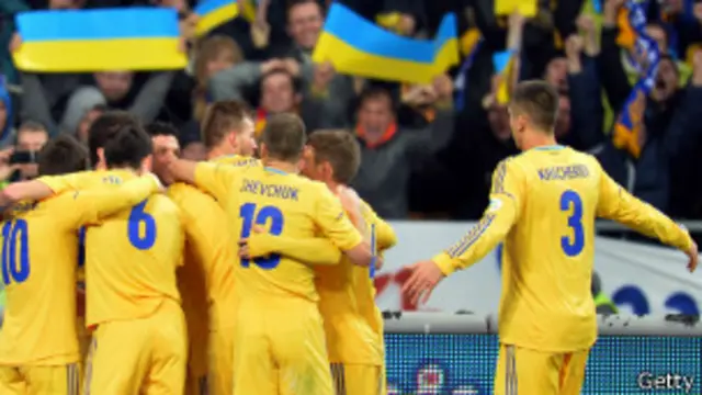 футбол Украина-Франция