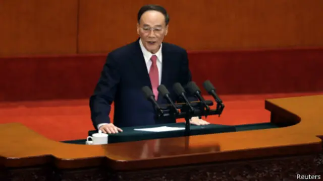 中纪委书记王岐山