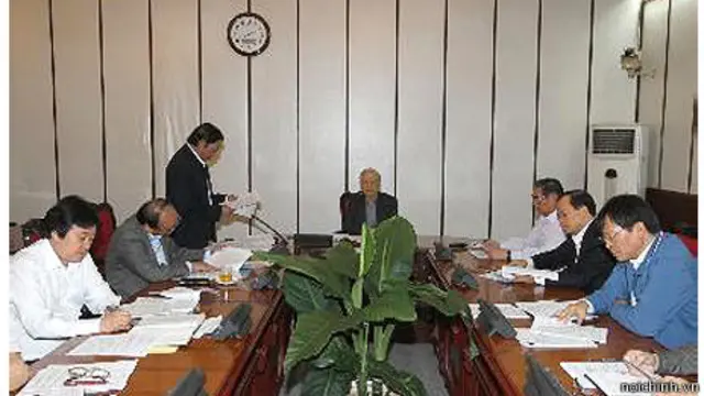 Phiên họp của Đảng về chống tham nhũng
