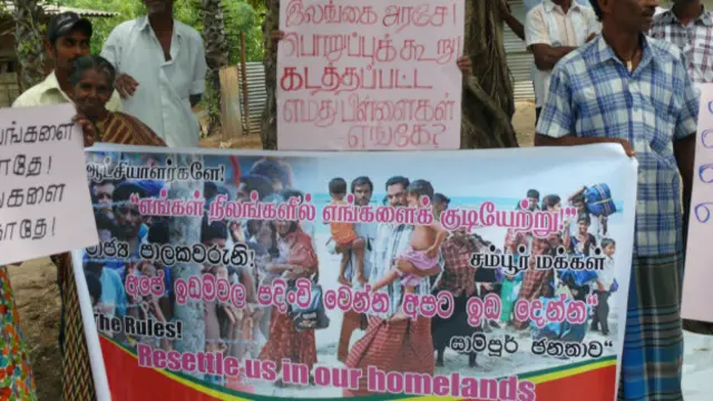 ජනතාවගේ මුල් පදිංචි ඉඩම් මේ ආකාරයෙන් අත්පත් කර ගැනීම නීතියට පටහැනි බවයි පැවසෙන්නේ